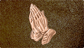 DNSEMP-C-516-BZ-SH-BR Empire Corner Bronze Hands Shim Brown